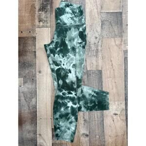 Lululemon High Rise Tight Align Legging Size 10 Marble Tie Dye Sage